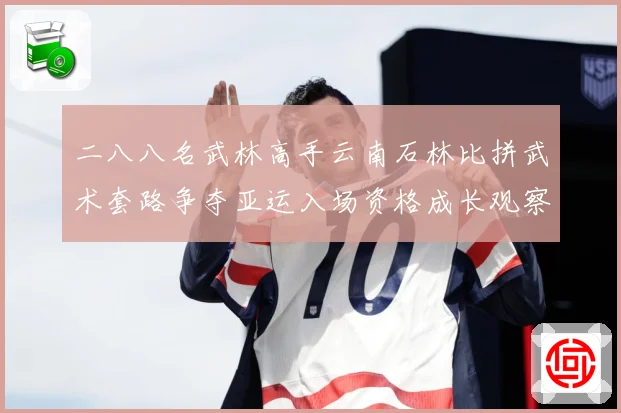 二八八名武林高手云南石林比拼武术套路争夺亚运入场资格成长观察